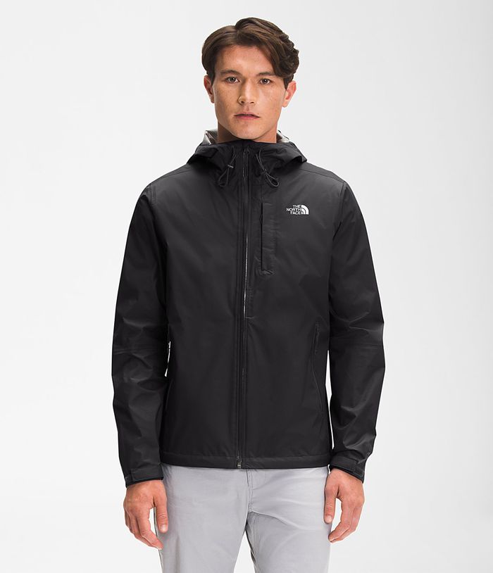 The North Face Rain Jacket Alta Vista Black - Mens - Thailand ZOTMJ-8436